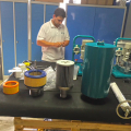 Assembly of filtration equipment