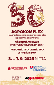 Agrokomplex - 50. ročník medzinárodnej poľnohospodárskej a potravinárskej výstavy 