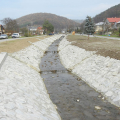 Drienica, úprava potoka