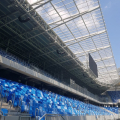 Montáž kamerového systému na Národnom futbalovom štadióne