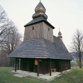Grécko-katolícky drevený kostol Sv. Mikuláša v Ruskej Bystrej