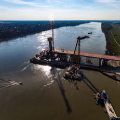Komárno - nový cestný most cez Dunaj