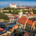 Bratislava - Katedrála svätého Martina a hrad
